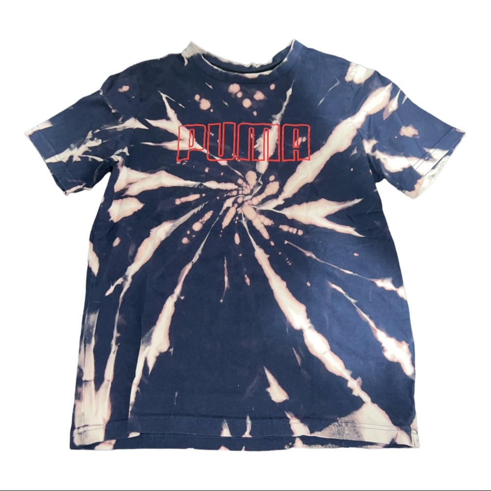 Repurposed bleached tee Puma